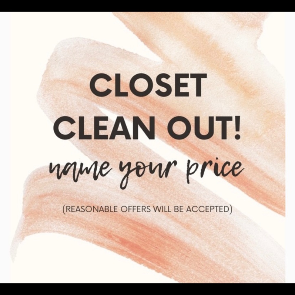 Reasonable offers accepted!!!